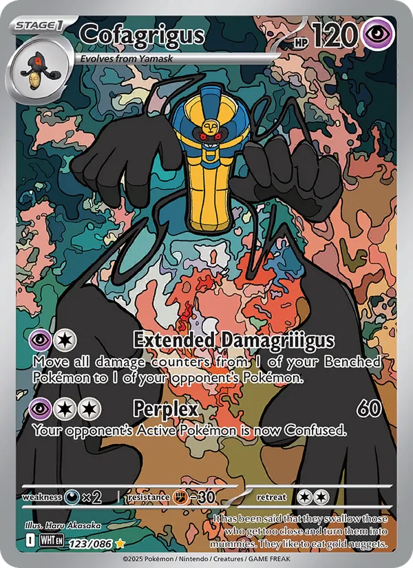 Cofagrigus #123 – White Flare card