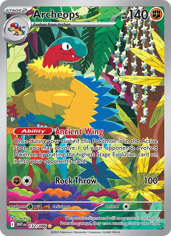 Archeops #132 – White Flare card