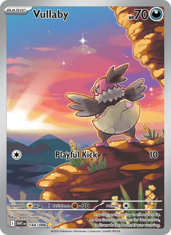 Vullaby #144 – White Flare card