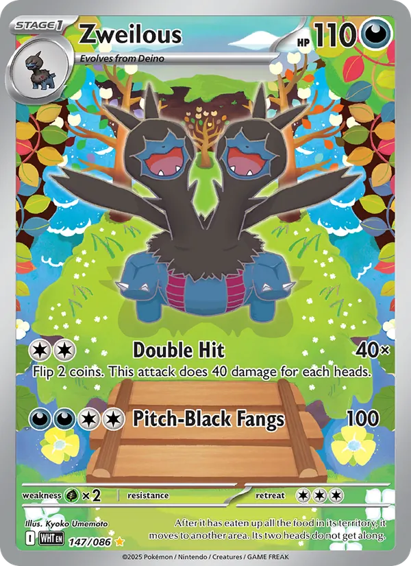 Zweilous #147 – White Flare card