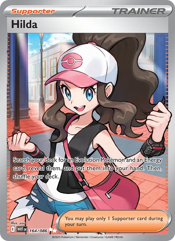 Hilda #164 – White Flare card