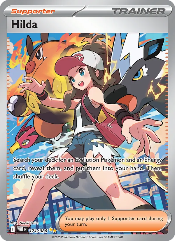 Hilda #171 – White Flare card