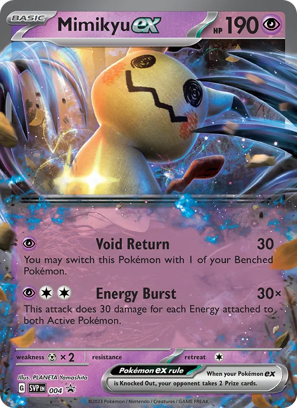 Mimikyu ex #004 – SVP Black Star Promos card