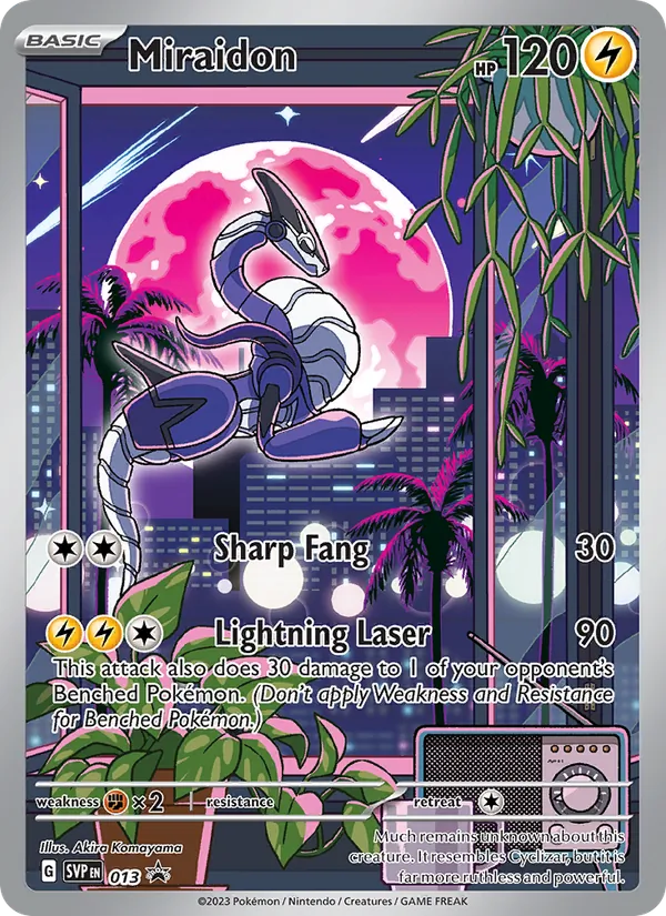 Miraidon #013 – SVP Black Star Promos card