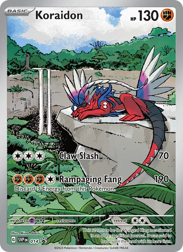 Koraidon #014 – SVP Black Star Promos card