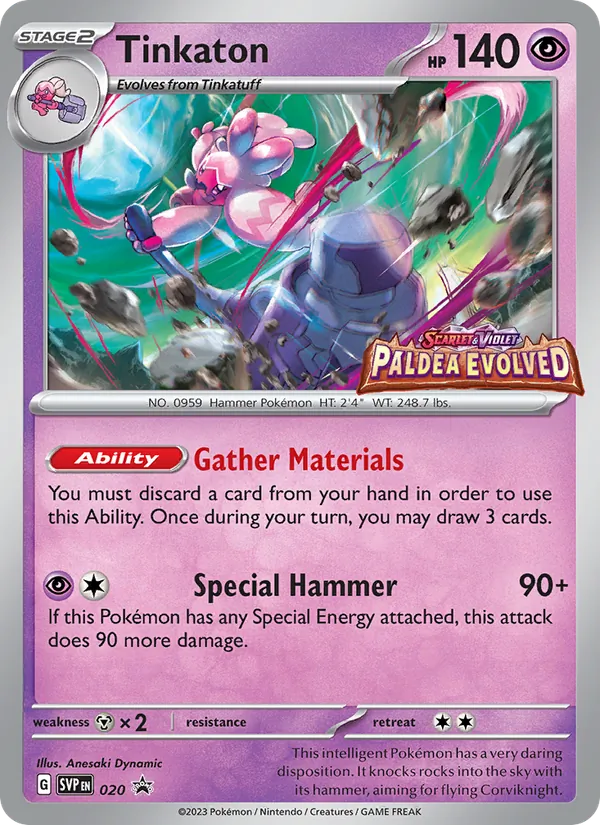 Tinkaton #020 – SVP Black Star Promos card