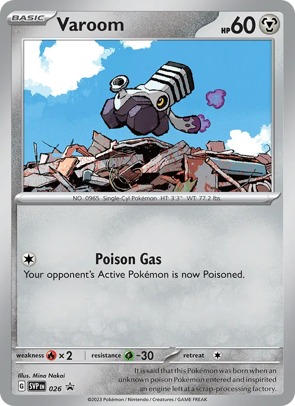 Varoom #026 – SVP Black Star Promos card