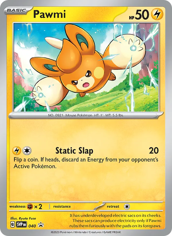 Pawmi #040 – SVP Black Star Promos card
