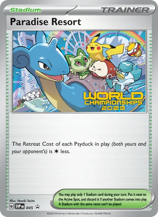 Paradise Resort #045 – SVP Black Star Promos card