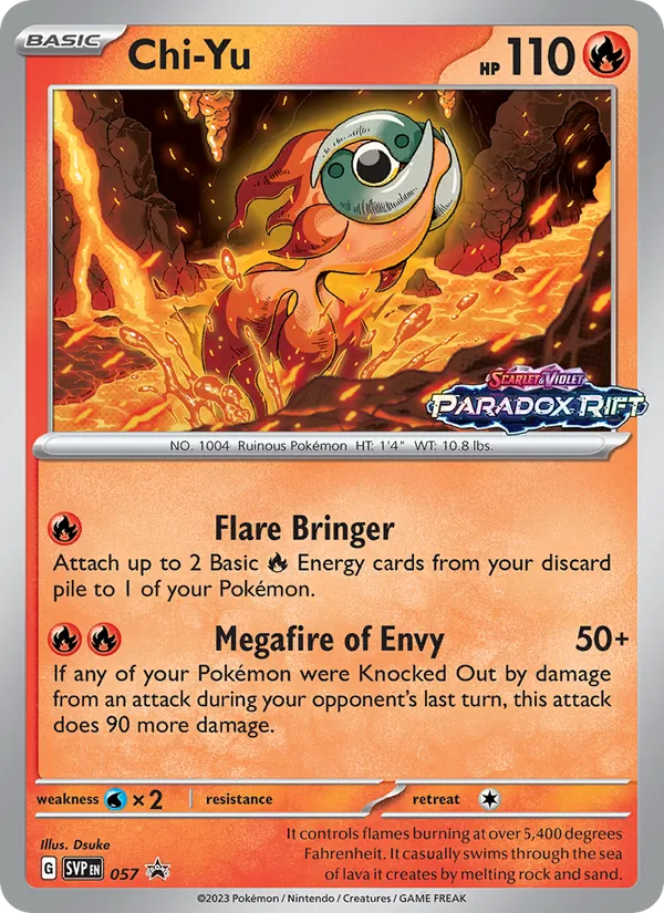Chi-Yu #057 – SVP Black Star Promos card