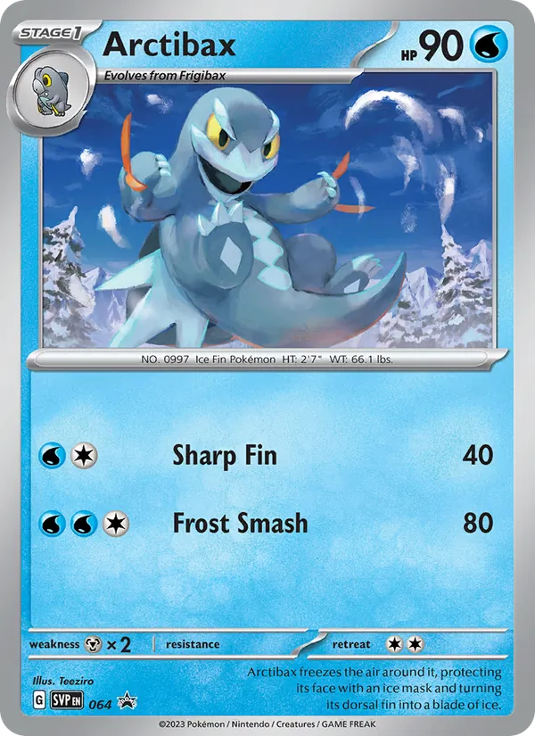 Arctibax #064 – SVP Black Star Promos card