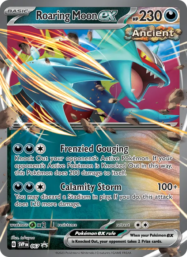 Roaring Moon ex #067 – SVP Black Star Promos card
