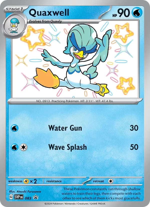 Quaxwell #083 – SVP Black Star Promos card