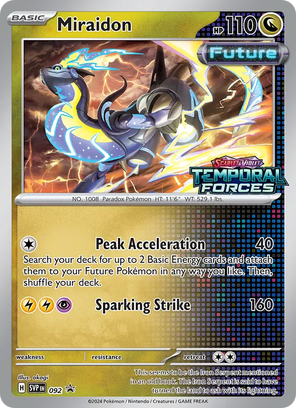 Miraidon #092 – SVP Black Star Promos card