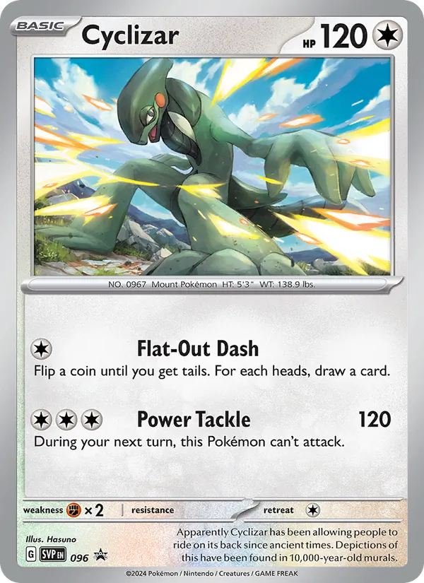 Cyclizar #096 – SVP Black Star Promos card