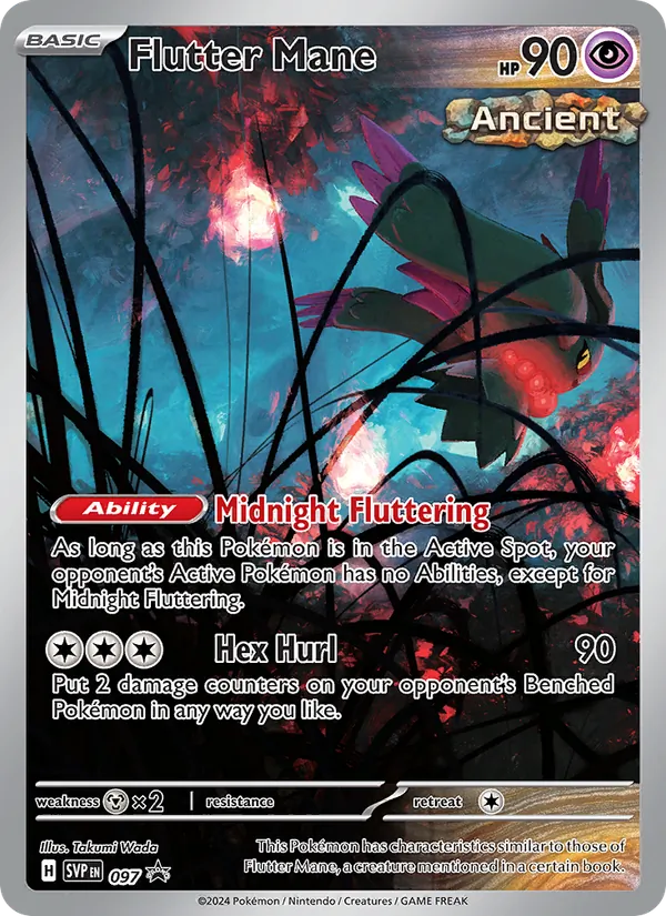 Flutter Mane #097 – SVP Black Star Promos card