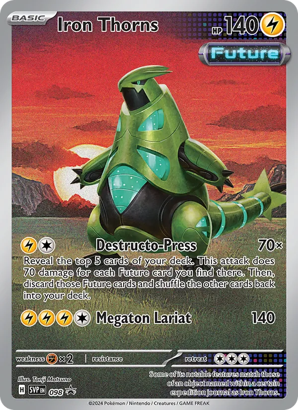Iron Thorns #098 – SVP Black Star Promos card