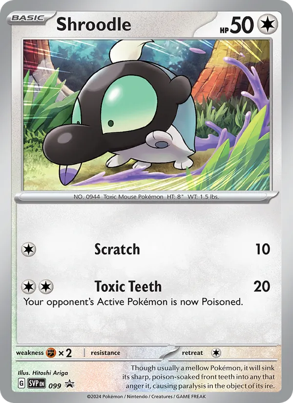 Shroodle #099 – SVP Black Star Promos card