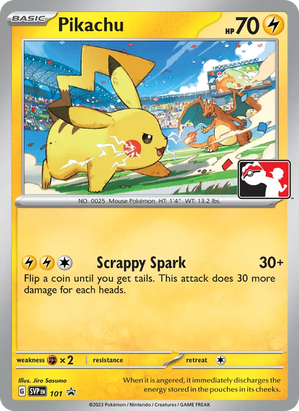 Pikachu #101 – SVP Black Star Promos card