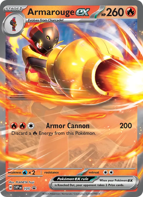 Armarouge ex #105 – SVP Black Star Promos card
