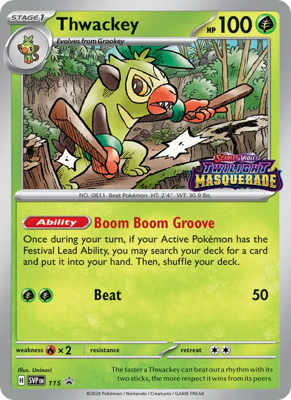 Thwackey #115 – SVP Black Star Promos card