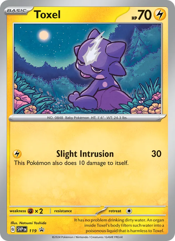 Toxel #119 – SVP Black Star Promos card