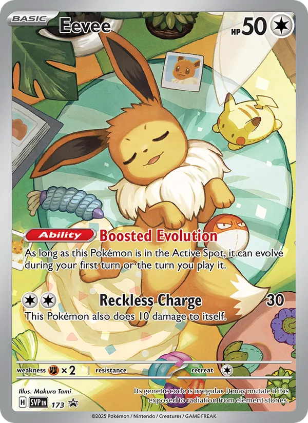 Eevee #173 – SVP Black Star Promos card
