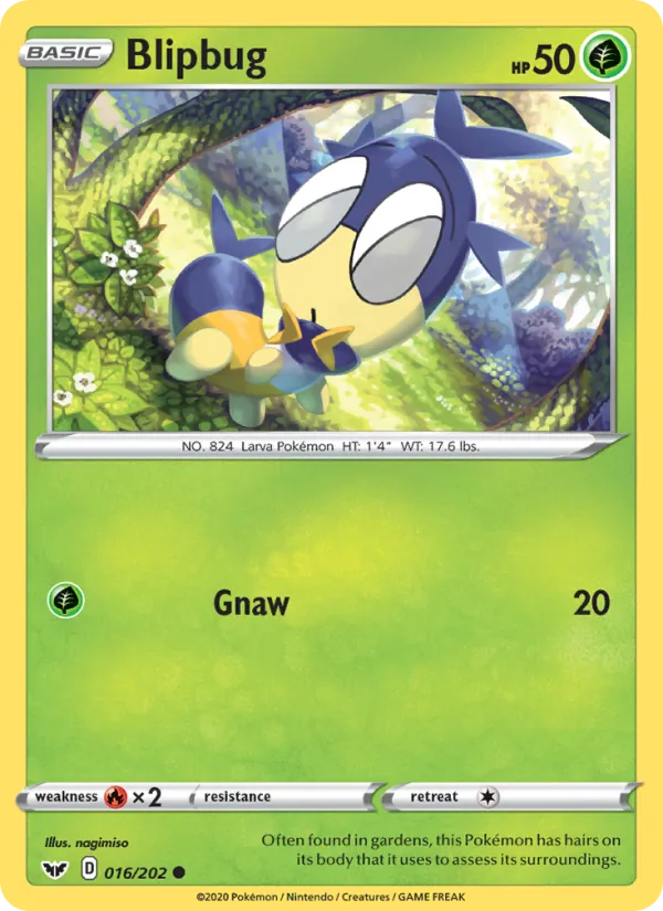 Blipbug #16 – Sword & Shield card
