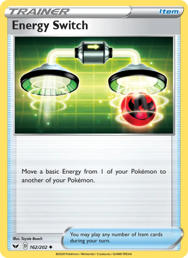 Energy Switch #162 – Sword & Shield card