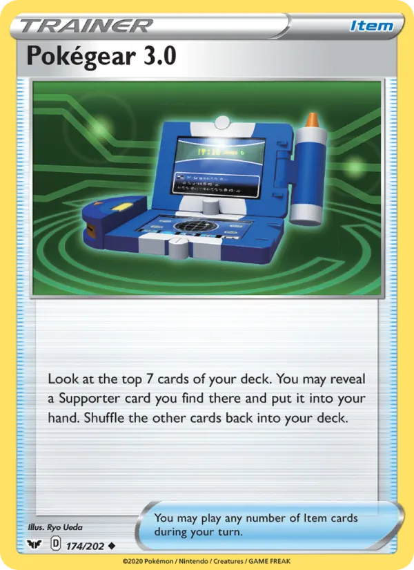 Pokégear 3.0 #174 – Sword & Shield card