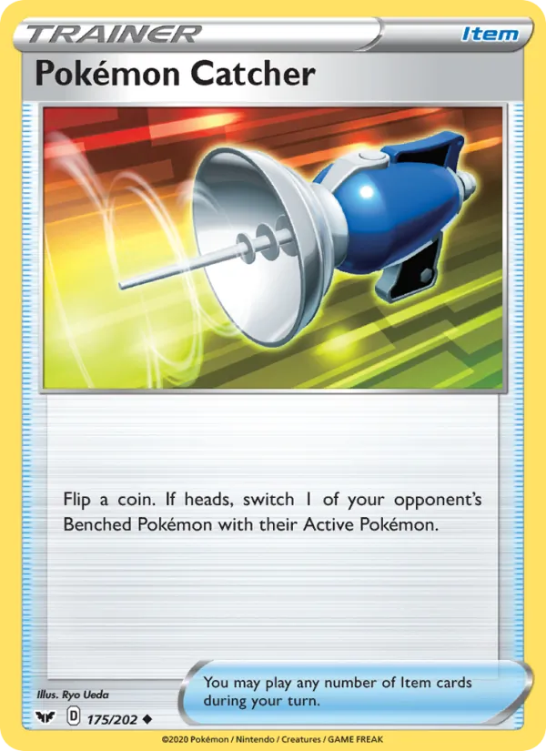Pokémon Catcher #175 – Sword & Shield card