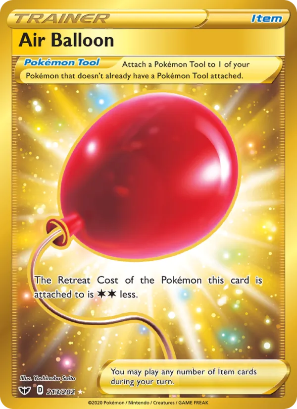 Air Balloon #213 – Sword & Shield card
