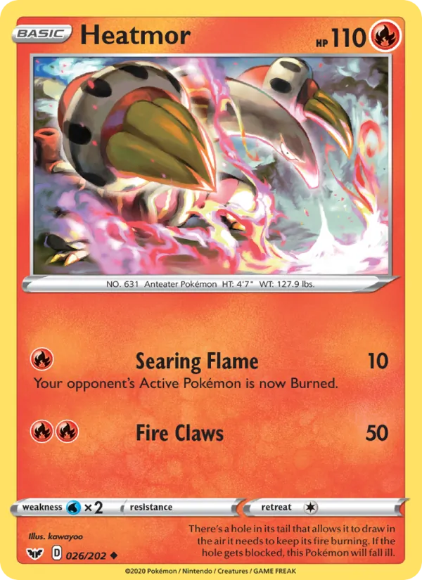 Heatmor #26 – Sword & Shield card