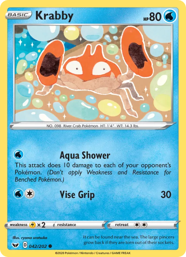 Krabby #42 – Sword & Shield card