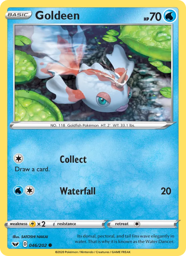 Goldeen #46 – Sword & Shield card