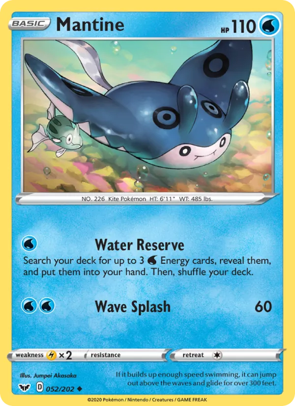 Mantine #52 – Sword & Shield card