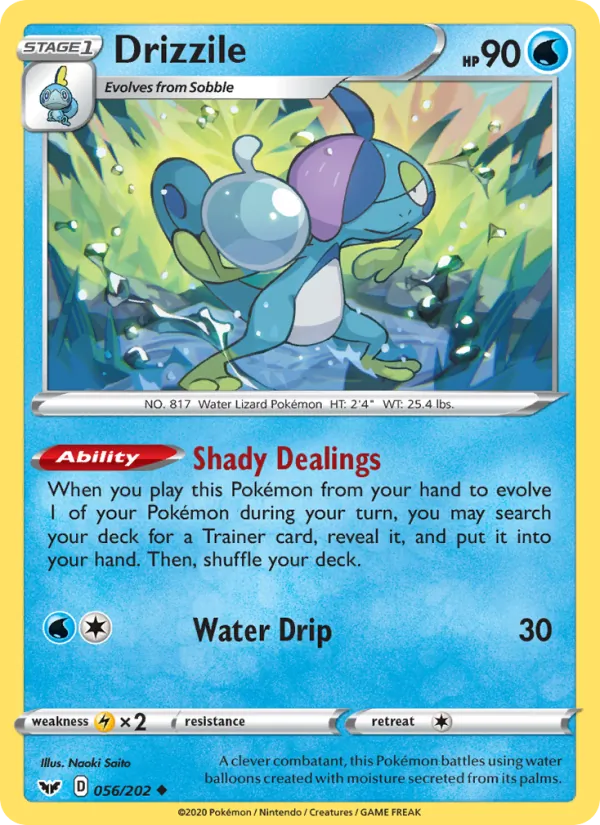 Drizzile #56 – Sword & Shield card
