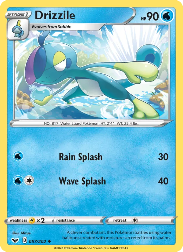 Drizzile #57 – Sword & Shield card