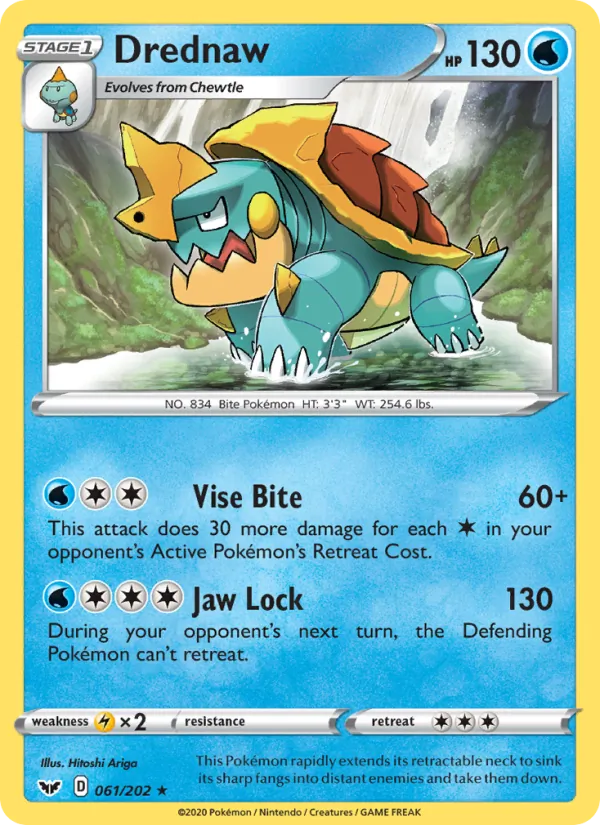 Drednaw #61 – Sword & Shield card