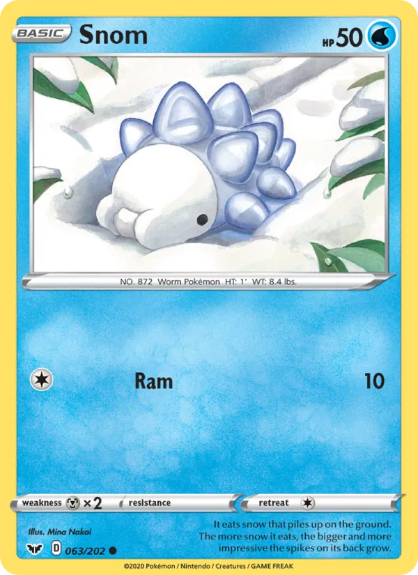 Snom #63 – Sword & Shield card