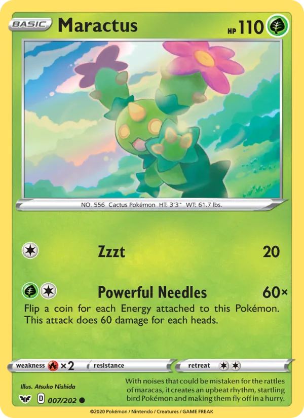 Maractus #7 – Sword & Shield card