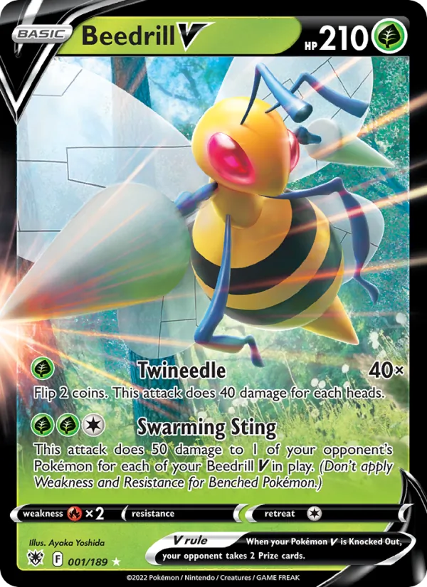 Beedrill V #001 – Astral Radiance card
