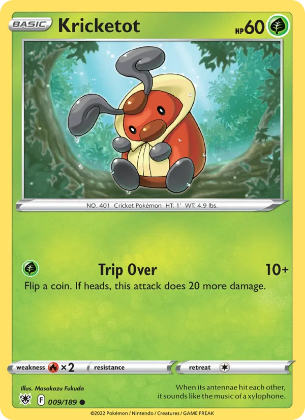 Kricketot #009 – Astral Radiance card
