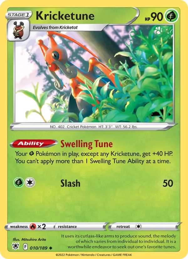Kricketune #010 – Astral Radiance card