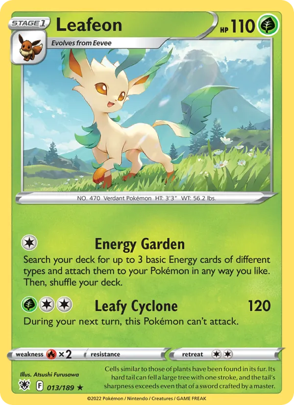 Leafeon #013 – Astral Radiance card