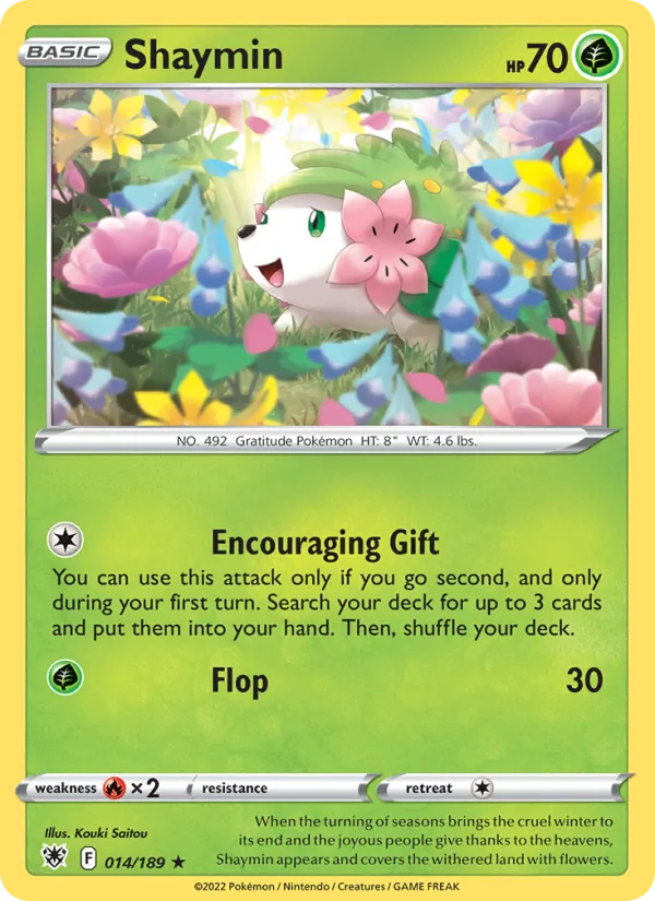 Shaymin #014 – Astral Radiance card