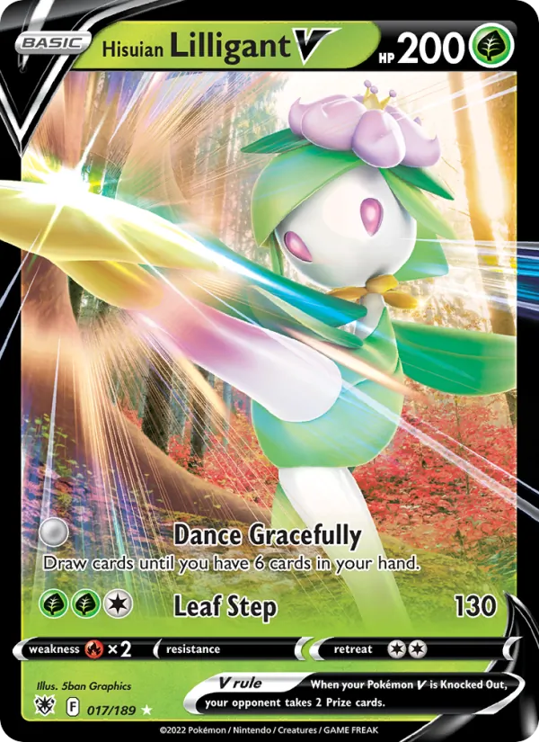 Hisuian Lilligant V #017 – Astral Radiance card