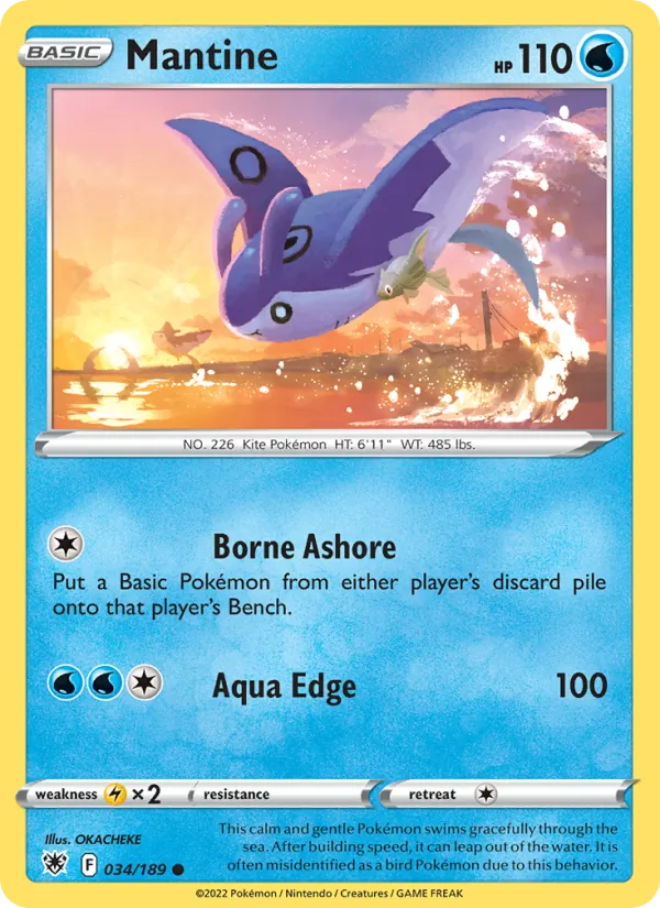 Mantine #034 – Astral Radiance card