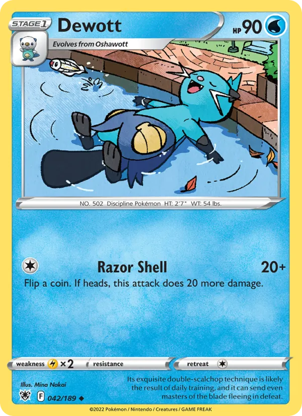 Dewott #042 – Astral Radiance card