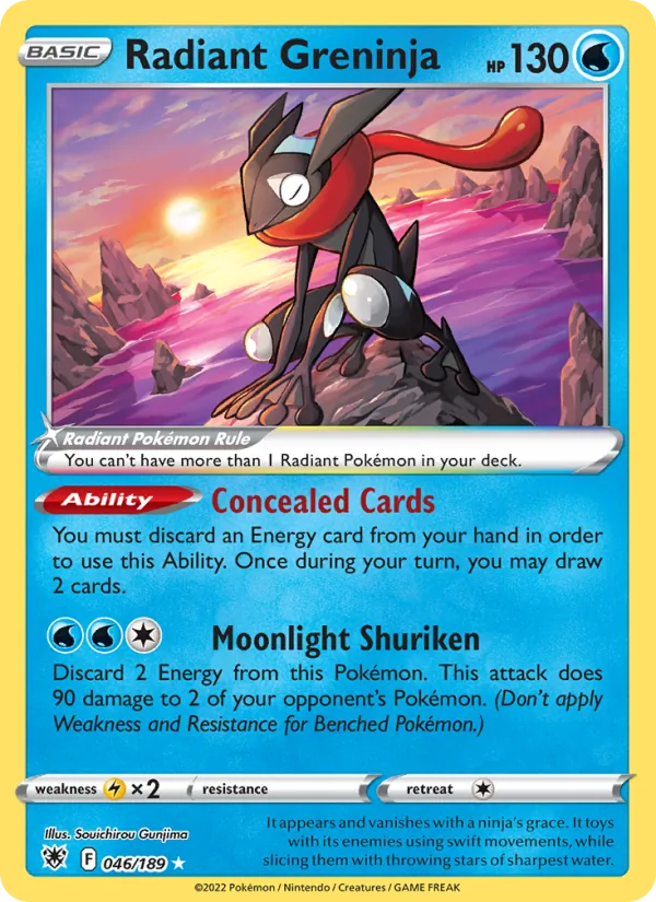 Radiant Greninja #046 – Astral Radiance card